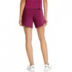 PUMA SHORTS ESSENTIAL VITA ALTA DONNA Fucsia -Offerta Economica Novità puma 848339 shorts essential donna sport style donna 044786501 86 4