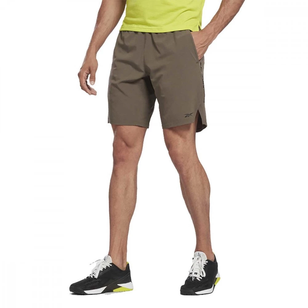 REEBOK SHORT EPIC GRAPHIC Verde 4 REEBOK SHORT EPIC GRAPHIC Verde - immagine 2