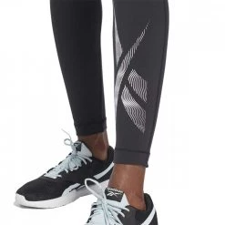 REEBOK LEGGINGS LUX GRAPHIC DONNA Nero -Offerta Economica Novità reebok h56592 leggings lux graphic donna abbigliamento training e palestra donna 044383601 blk 5