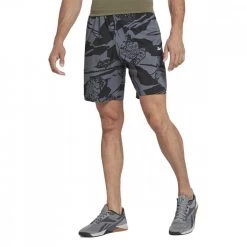 REEBOK SHORT WOR ALLOVER PRINT Nero -Offerta Economica Novità reebok ha1058 short wor allover print abbigliamento training e palestra uomo 044383901 blk 2