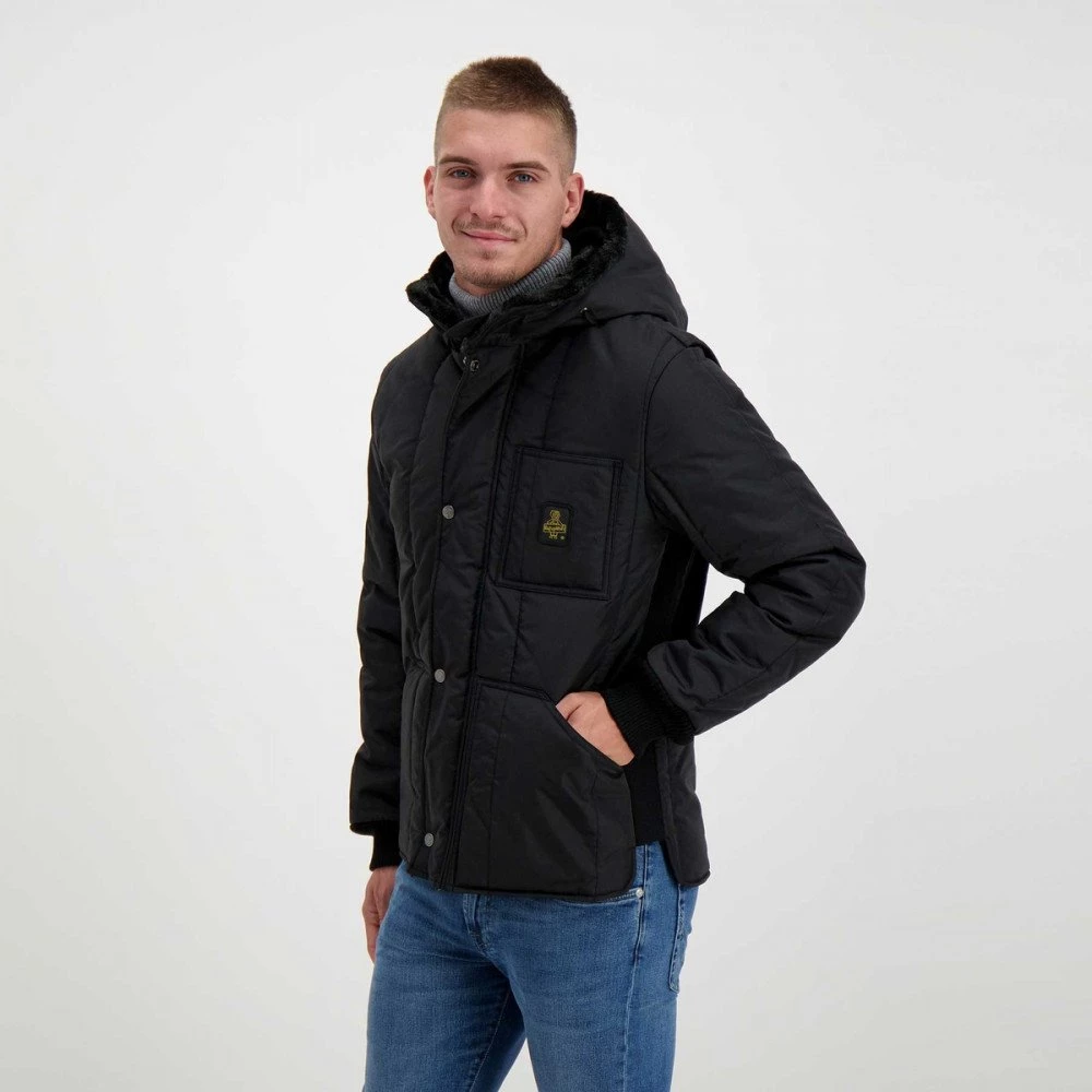 REFRIGIWEAR GIACCA CAPPUCCIO ECOPELLICCIA CABAN 7 REFRIGIWEAR GIACCA CAPPUCCIO ECOPELLICCIA CABAN - immagine 5