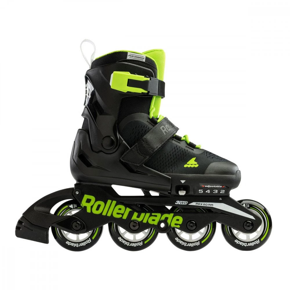 ROLLERBLADE PATTINO MICROBLADE BAMBINO Nero 7 ROLLERBLADE PATTINO MICROBLADE BAMBINO Nero - immagine 5