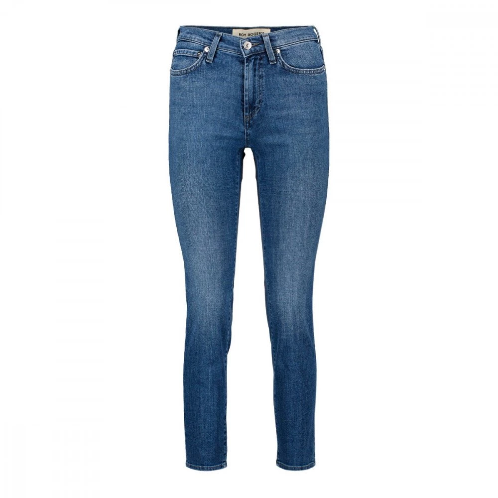 ROY ROGERS JEANS STRAIGHT PATTALA DONNA Blu 3 ROY ROGERS JEANS STRAIGHT PATTALA DONNA Blu