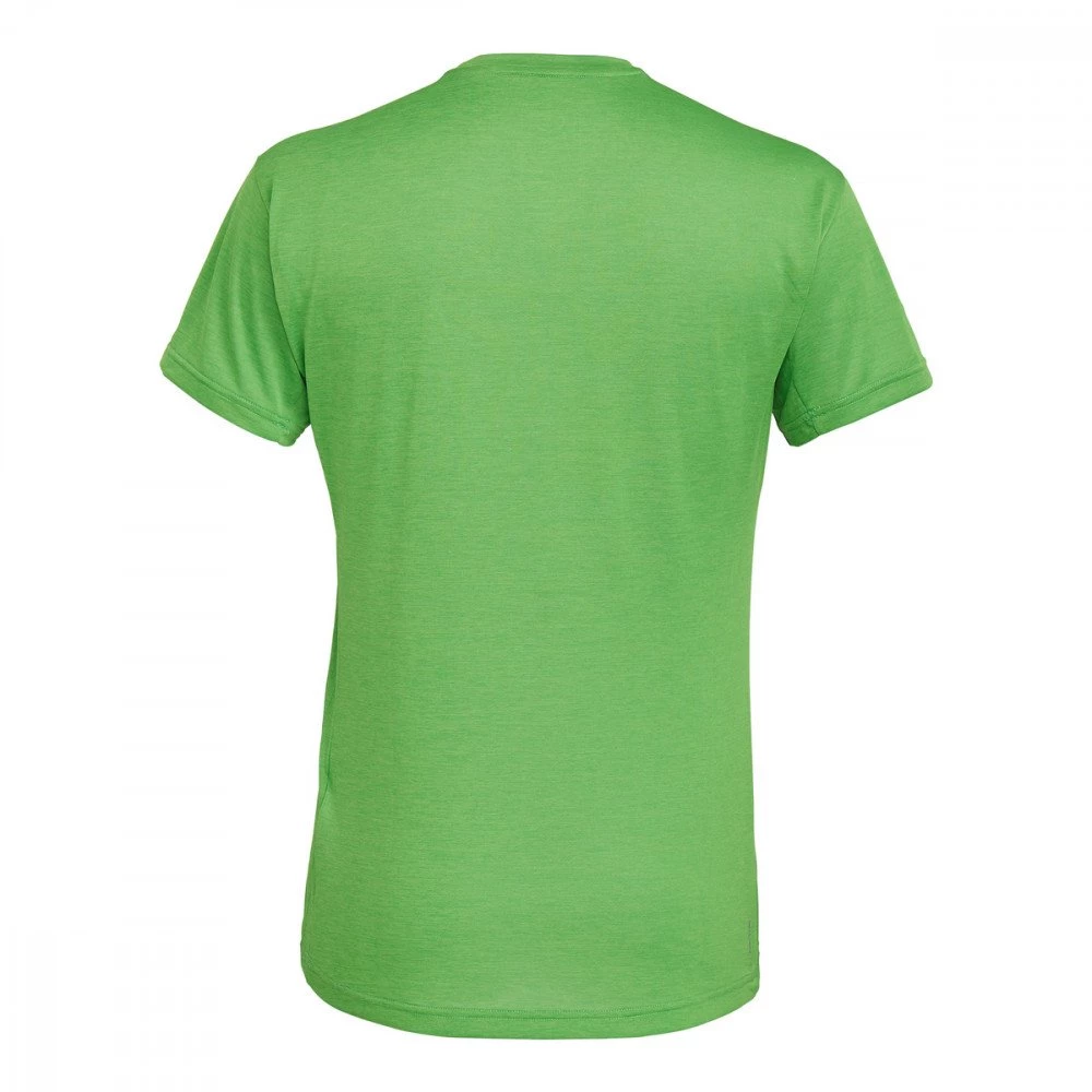 SALEWA T-SHIRT PUEZ MELANGE DRY TEE Verde 4 SALEWA T-SHIRT PUEZ MELANGE DRY TEE Verde - immagine 2