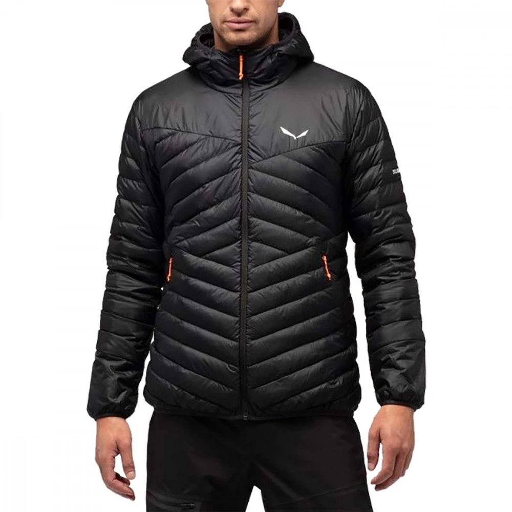 SALEWA PIUMINO CON CAPPUCCIO BRENTA RDS Nero - immagine 3