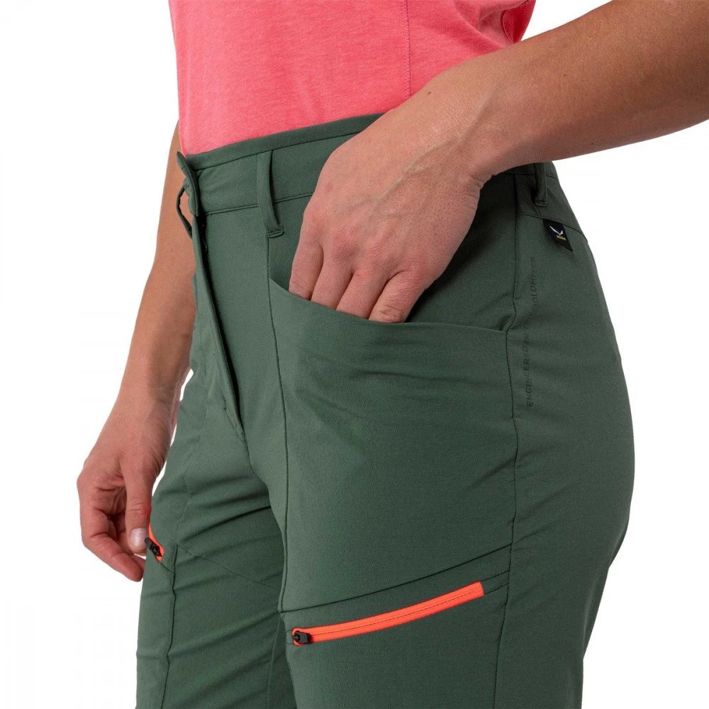 SALEWA PANTALONI CARGO PUEZ DONNA Verde - immagine 3