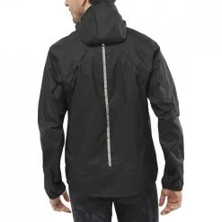 SALOMON GIACCA BONATTI WP Nero -Offerta Economica Novità salomon lc1844100 giacca bonatti wp abbigliamento running uomo 044889001 4100 3