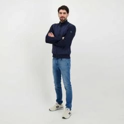 SAVE THE DUCK BOMBER BI-MATERIALE Blu -Offerta Economica Novità save the duck d30008mremi bomber bi materiale giacconi uomo 044997001 90000 6