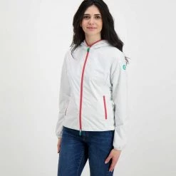 SAVE THE DUCK GIACCA STELLA DONNA Bianco -Offerta Economica Novità save the duck d36670wwind giacca con cappuccio stella donna giacconi donna 044997501 00000 3