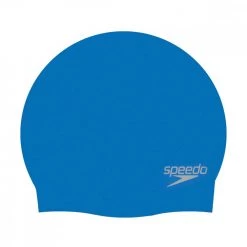 SPEEDO PLAIN MOULDED SILICONE CAP Royal