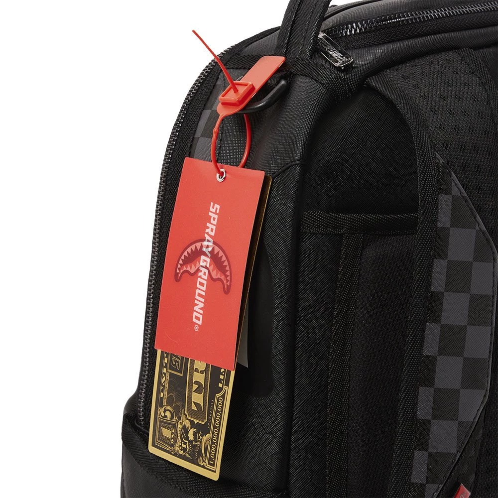 SPRAYGROUND ZAINO HENNEY SIP BLACK Nero 8 SPRAYGROUND ZAINO HENNEY SIP BLACK Nero - immagine 6