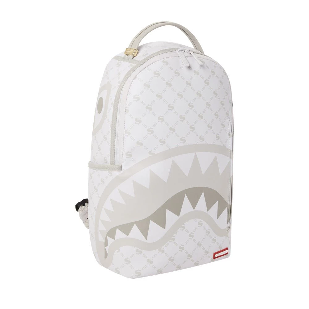 SPRAYGROUND ZAINO MONEY BRICK Bianco 4 SPRAYGROUND ZAINO MONEY BRICK Bianco - immagine 2