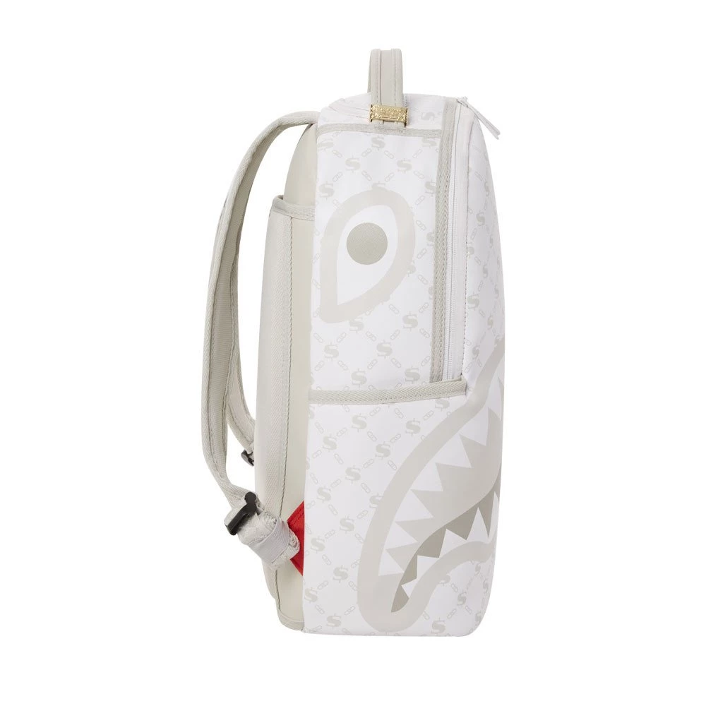 SPRAYGROUND ZAINO MONEY BRICK Bianco 6 SPRAYGROUND ZAINO MONEY BRICK Bianco - immagine 4
