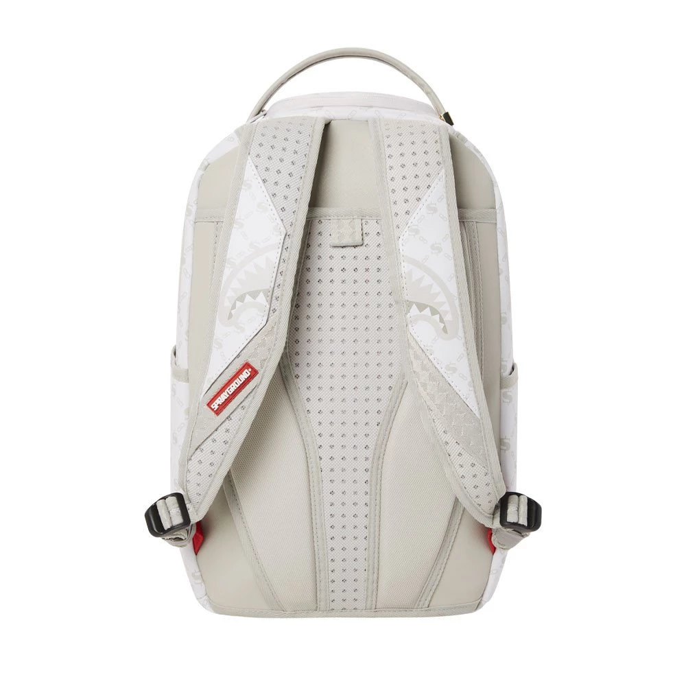 SPRAYGROUND ZAINO MONEY BRICK Bianco 7 SPRAYGROUND ZAINO MONEY BRICK Bianco - immagine 5
