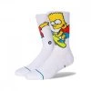 STANCE CALZE BART SIMPSON -Offerta Economica Novità stance 62us0000063 calze bart simpson street style uomo 044755301 wht 1