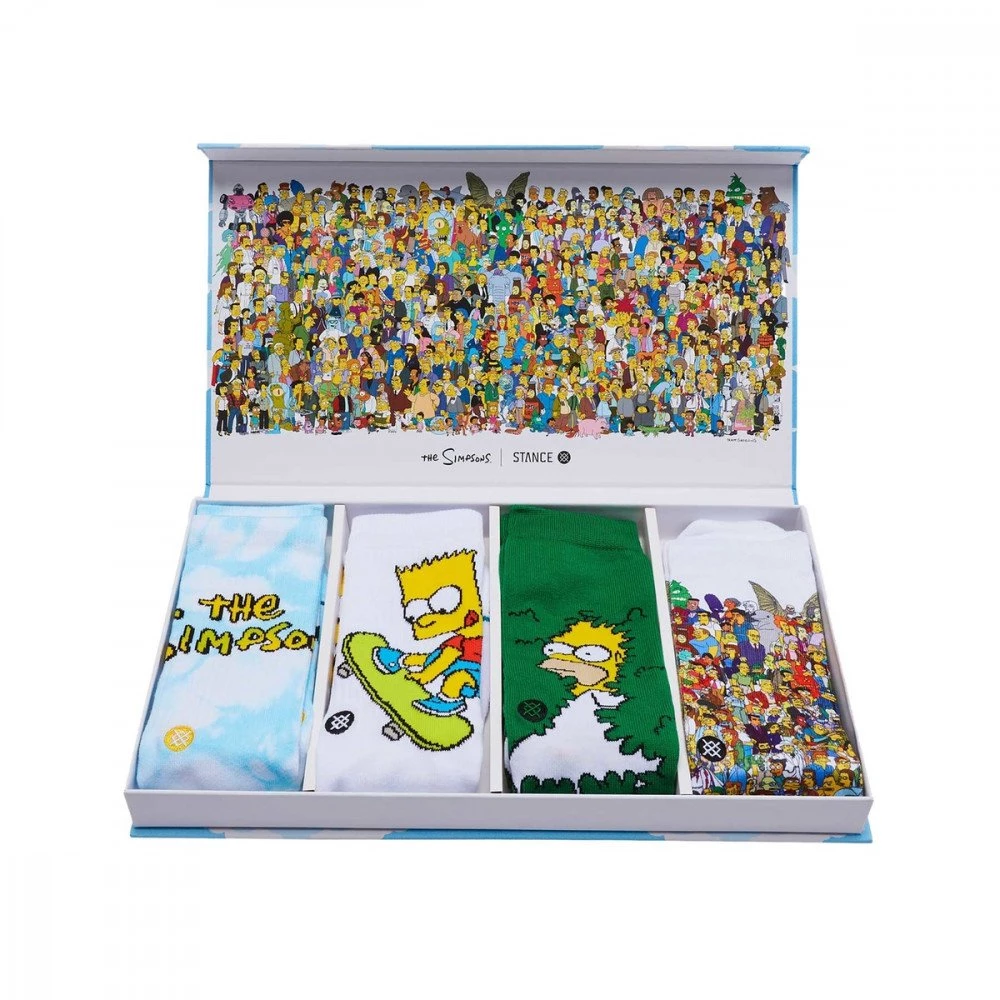 STANCE CALZE SIMPSONS BOX SET 4 STANCE CALZE SIMPSONS BOX SET - immagine 2