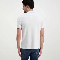 SUN 68 POLO CON PIPING Bianco 9 SUN 68 POLO CON PIPING Bianco -Offerta Economica Novità sun 68 a32110 polo con piping casual uomo 044815701 01 3