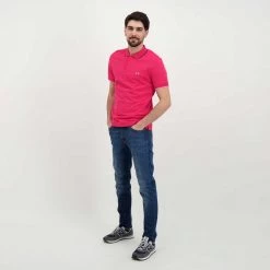 SUN 68 POLO CON PIPING Fucsia -Offerta Economica Novità sun 68 a32110 polo con piping casual uomo 044816001 20 5