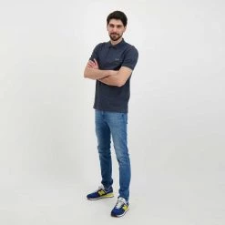 SUN 68 POLO CON PIPING Nero -Offerta Economica Novità sun 68 a32110 polo con piping casual uomo 044816401 99 5