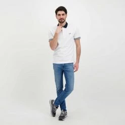 SUN 68 POLO TRICOLOR Bianco -Offerta Economica Novità sun 68 a32113 polo tricolor casual uomo 044816501 01 6