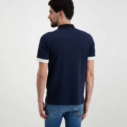 SUN 68 POLO TRICOLOR Blu -Offerta Economica Novità sun 68 a32113 polo tricolor casual uomo 044816601 07 3