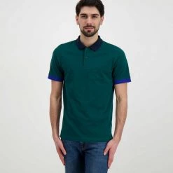 SUN 68 POLO TRICOLOR Verde -Offerta Economica Novità sun 68 a32113 polo tricolor casual uomo 044816801 50 3