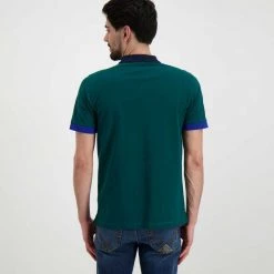 SUN 68 POLO TRICOLOR Verde -Offerta Economica Novità sun 68 a32113 polo tricolor casual uomo 044816801 50 4