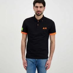 SUN 68 POLO MACRO LOGO FLUO Nero 10 SUN 68 POLO MACRO LOGO FLUO Nero -Offerta Economica Novità sun 68 a32120 polo macro logo fluo casual uomo 044817101 11 3