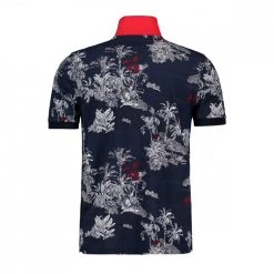 SUN 68 POLO FANTASIA ALL-OVER Blu -Offerta Economica Novità sun 68 a32128 polo full print casual uomo 044863101 0701 2