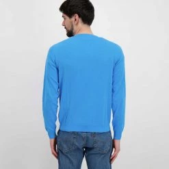 SUN 68 MAGLIONE GIROCOLLO IN COTONE Azzurro 9 SUN 68 MAGLIONE GIROCOLLO IN COTONE Azzurro -Offerta Economica Novità sun 68 k32101 maglione girocollo in cotone casual uomo 044864501 13 3