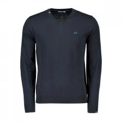 SUN 68 MAGLIONE SCOLLO V COTONE Grigio