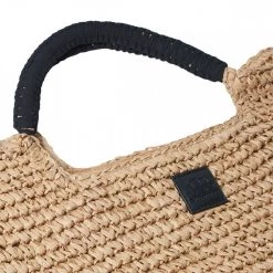 SUNDEK BORSA IN PAGLIA INTRECCIATA DONNA Beige -Offerta Economica Novità sundek aw825abpa100 borsa big paper straw central zipper donna mare donna 045081501 1300 3