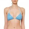 SUNDEK TRIANGOLO LUREX JENNIFER DONNA Azzurro -Offerta Economica Novità sundek w101ktl6100 top triangolo jennifer donna mare donna 045083301 86600 1