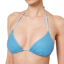 SUNDEK TRIANGOLO LUREX JENNIFER DONNA Azzurro -Offerta Economica Novità sundek w101ktl6100 top triangolo jennifer donna mare donna 045083301 86600 3