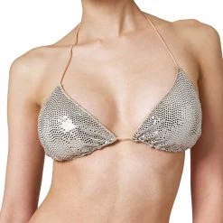 SUNDEK TRIANGOLO PAILETTES JENNIFER DONNA Oro 7 SUNDEK TRIANGOLO PAILETTES JENNIFER DONNA Oro -Offerta Economica Novità sundek w101ktl6700 top triangolo micro pailettes donna mare donna 045083501 79200 3