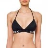 SUNDEK TRIANGOLO ELASTICO LOGO AIDA DONNA Nero -Offerta Economica Novità sundek w102ktl3000 top triangolo logo aida donna mare donna 045083601 00400 1