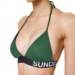 SUNDEK TRIANGOLO ELASTICO LOGO AIDA DONNA Verde -Offerta Economica Novità sundek w102ktl3000 top triangolo logo aida donna mare donna 045083801 78400 3