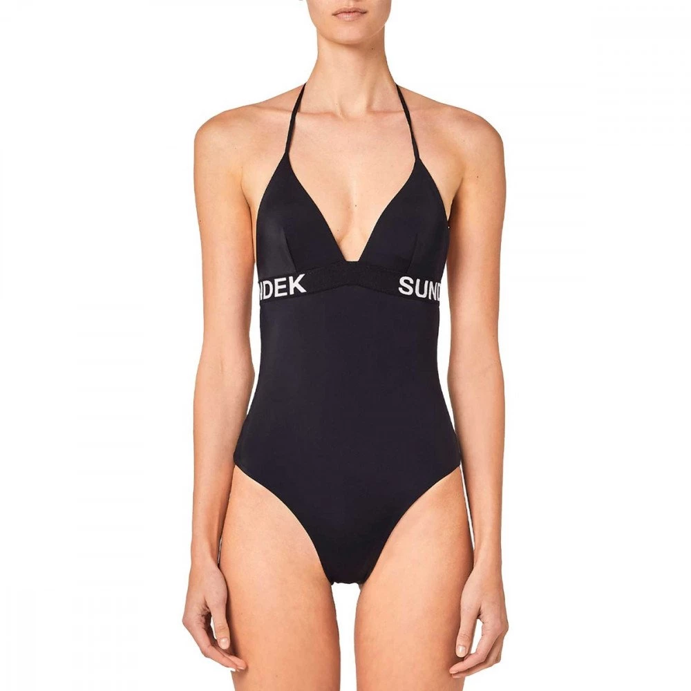SUNDEK COSTUME INTERO LOGO GABRIELA DONNA Nero 3 SUNDEK COSTUME INTERO LOGO GABRIELA DONNA Nero