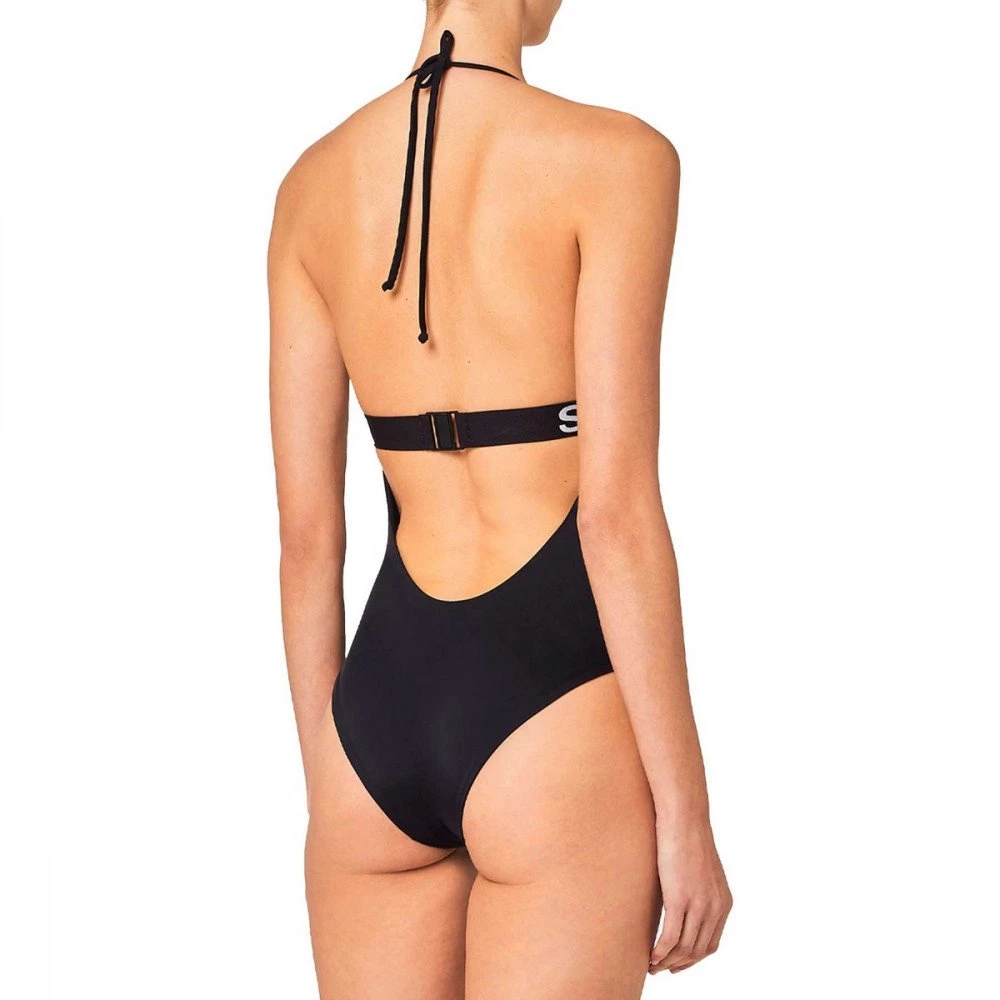 SUNDEK COSTUME INTERO LOGO GABRIELA DONNA Nero 4 SUNDEK COSTUME INTERO LOGO GABRIELA DONNA Nero - immagine 2