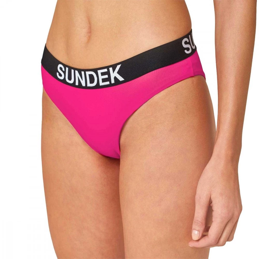 SUNDEK SLIP ELASTICO LOGO MARCELA DONNA Fucsia 3 SUNDEK SLIP ELASTICO LOGO MARCELA DONNA Fucsia