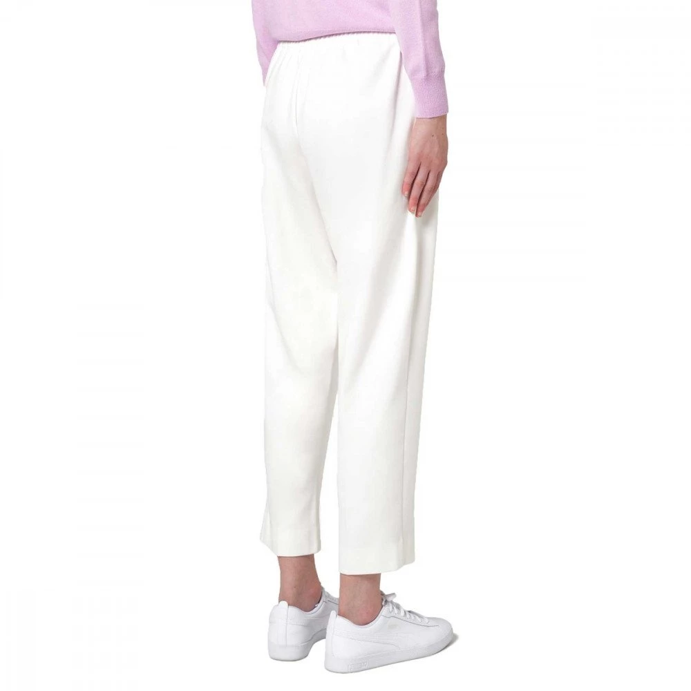 SUNDEK PANTALONI 7/8 PUNTO MILANO FAYE DONNA Bianco 5 SUNDEK PANTALONI 7/8 PUNTO MILANO FAYE DONNA Bianco - immagine 3