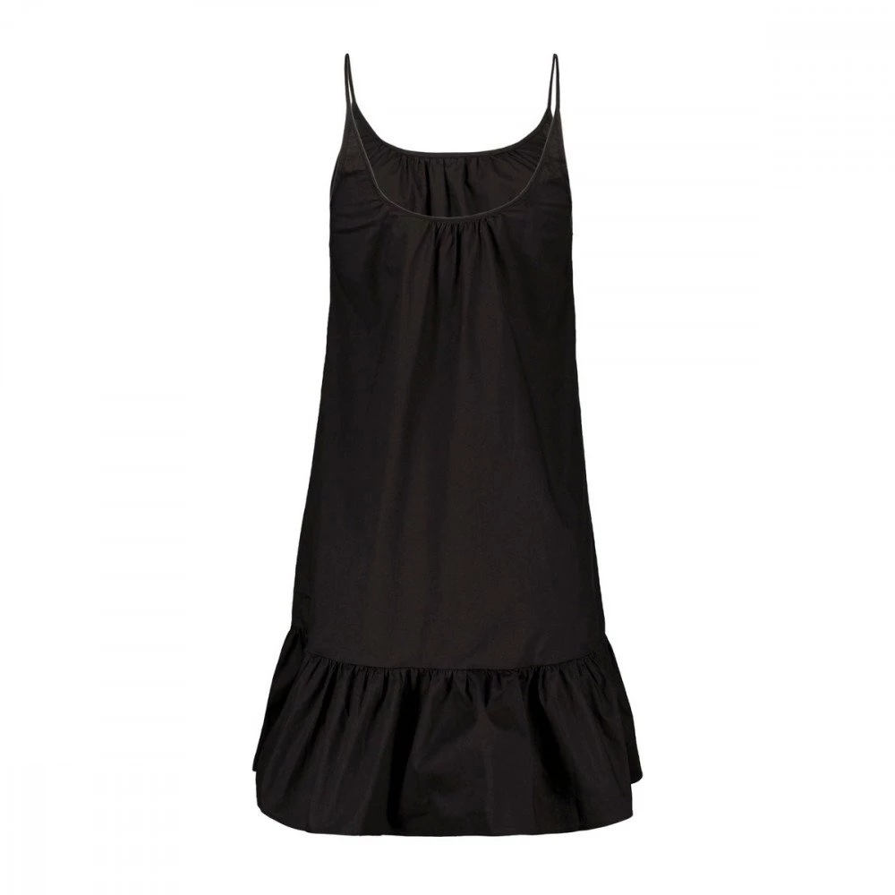 SUNDEK ABITO SPALLINA IN POPELINE DONNA Nero 4 SUNDEK ABITO SPALLINA IN POPELINE DONNA Nero - immagine 2