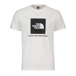 THE NORTH FACE T-SHIRT RAGLAN REDBOX Bianco