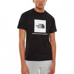 THE NORTH FACE T-SHIRT RAGLAN REDBOX Nero -Offerta Economica Novità the north face nf0a3bqoky4 t shirt raglan redbox street style uomo 044757801 kya 3