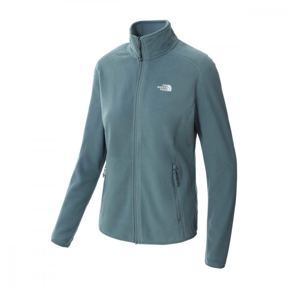 THE NORTH FACE PILE FULL ZIP 100 GLACIER DONNA Azzurro