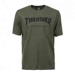 T-shirt Thrasher Skate Mag Verde