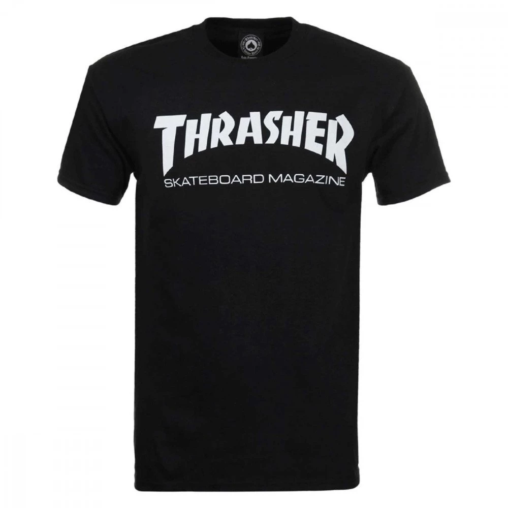 T-shirt Thrasher Skate Mag Nera Nero 3 T-shirt Thrasher Skate Mag Nera Nero