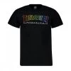 THRASHER T-SHIRT OUTLINED RAIBOW MAG -Offerta Economica Novità thrasher 311550 t shirt outlined raibow mag street style uomo 044800701 blk 1