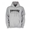 THRASHER FELPA CON CAPPUCCIO SKATE MAG Grigio -Offerta Economica Novità thrasher 312671 felpa con cappuccio skate mag street style uomo 034048001 grey 1