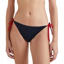 TOMMY HILFIGER SLIP REGOLABILE LOGO DONNA Blu, Rosso